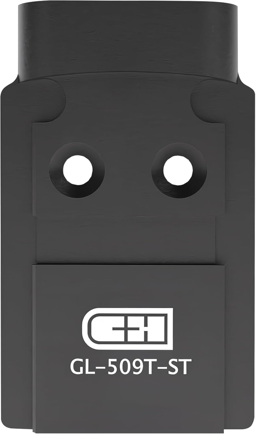 C+H Precision Optics Adapter Plate for Glock MOS | Compatible with Holosun 509T | Steel | Made in USA