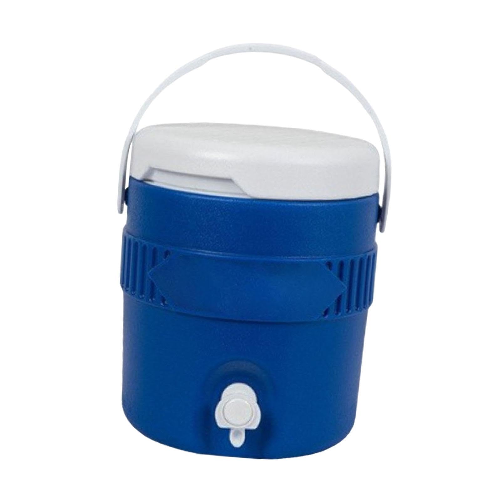 Nevera Portátil Multiusos con Dispensador de Agua Y Asa Capacidad 3.8 litros Estructura Aislante Y Liviana Picnics Viajes en Carretera