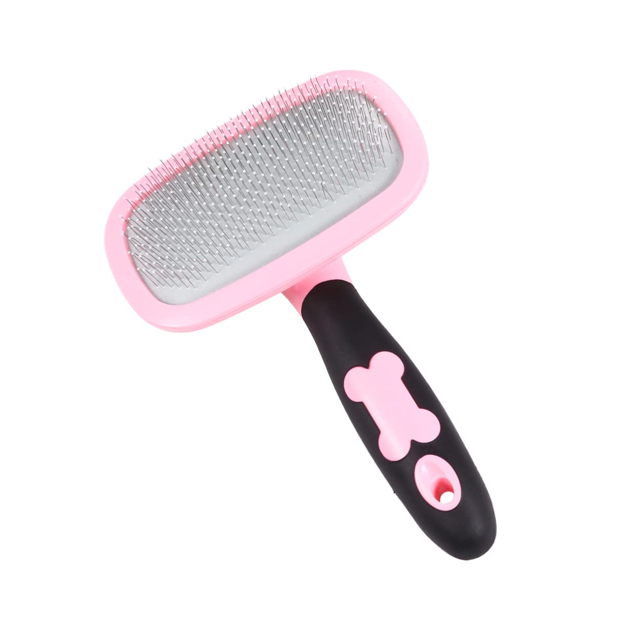 FRCOLOR 3piezas Cepillo De Limpieza y Masaje Para y Gatos Color Rosa Para Eliminar Pelaje y