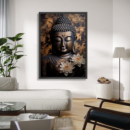 Impression Bouddha sereine affiche de qualite pour maison