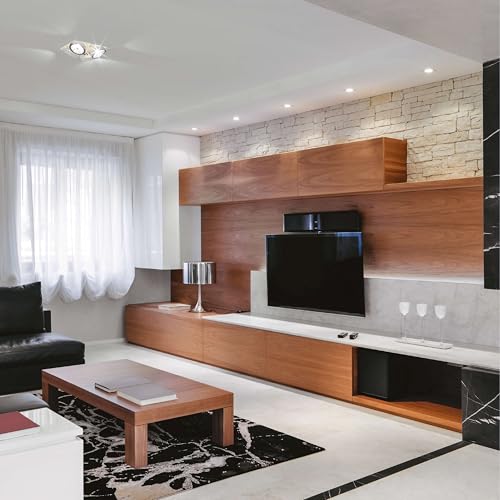 Bianca Stella Wasserbasiert Seidenmatt Flüssigglas 500ml - Stärker Klarlack, Farblose Versiegelung für Holz, Metall & Fliesen, Bietet Extra Schutzschicht auf Fliesenfarbe, Möbelfarbe & Holzoberflächen