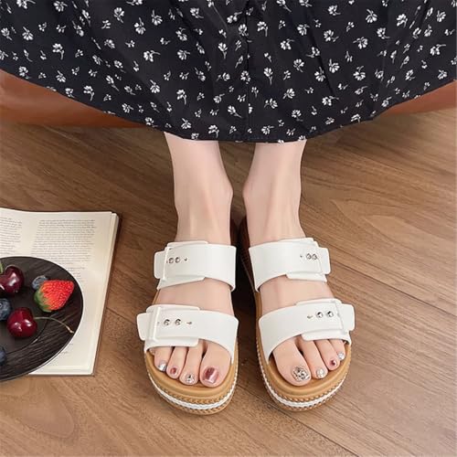 Women Platform Fashion Sandals Outdoor Cloud Slide Indoor Comfortable Non Slip Pillow Sandals for Women4
