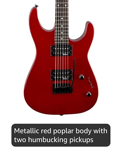 Amazon.com: Jackson Dinky JS11 Electric Guitar - Metallic Red