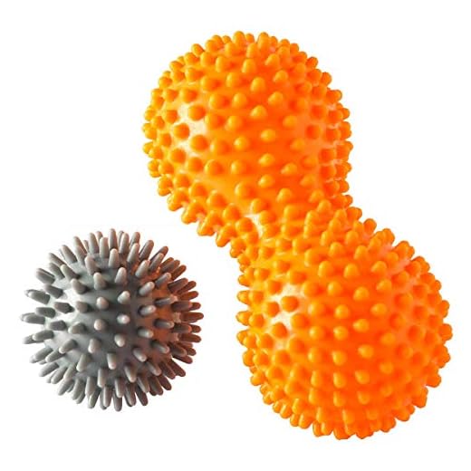 Conjunto de Rolo e Bola de Massagem Vollo Sports