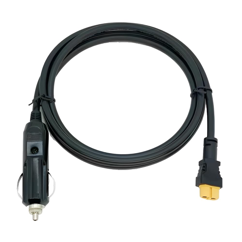 Amazon.co.jp: シガーソケットからXT60延長ケーブル 1.5m ポータブル