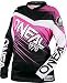 Produktbild O'NEAL | Motocross-Shirt Langarm | MTB MX Mountainbike | Gepolsterter Ellbogenschutz, Atmungsaktiv, V-Ausschnitt | Element Jersey RACEWEAR Women | Damen | Schwarz Pink | Größe L
