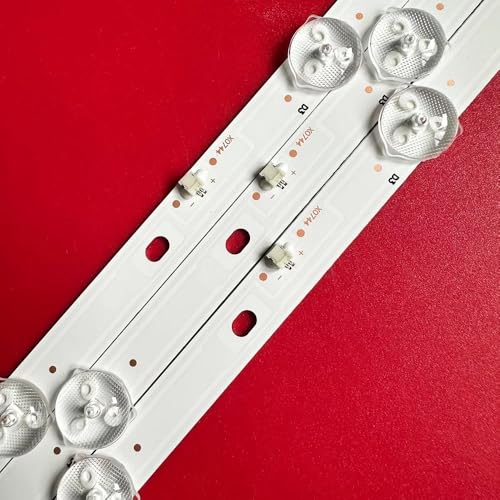 Tiras de retroiluminación LED MS-L1795 con lentes ópticas de precisión para panel H39D7100E 3