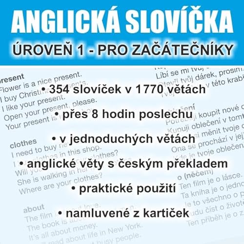 Couverture de Anglick&aacute; slov&iacute;cka - &uacute;roven 1 pro zac&aacute;tecn&iacute;ky