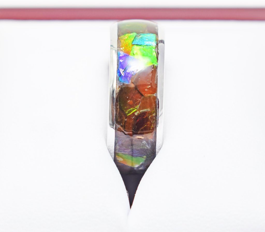 Ammolite Ring by Stones Desire