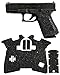 Handleitgrips Gun Grip Tape Compatible with Glock 19 Gen 5 MOS - Black Textured Rubber Pistol Grip Tape, Gun Skins, Veteran Owned, Made in USA