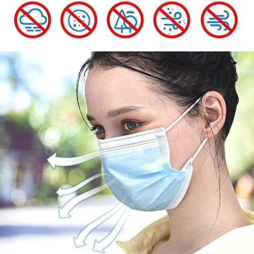 ZTANPS Face Mask,Pack of 50 Disposable Face Mask for Men & Women - Thumbnail 4