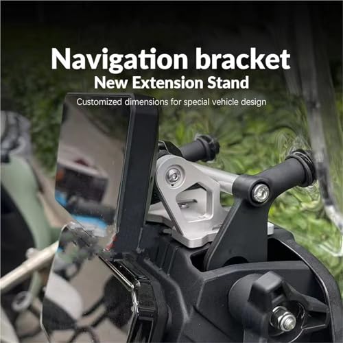 Support de navigation GPS CFMOTO 450 MT fixation smartphone 12mm 2024 - 3