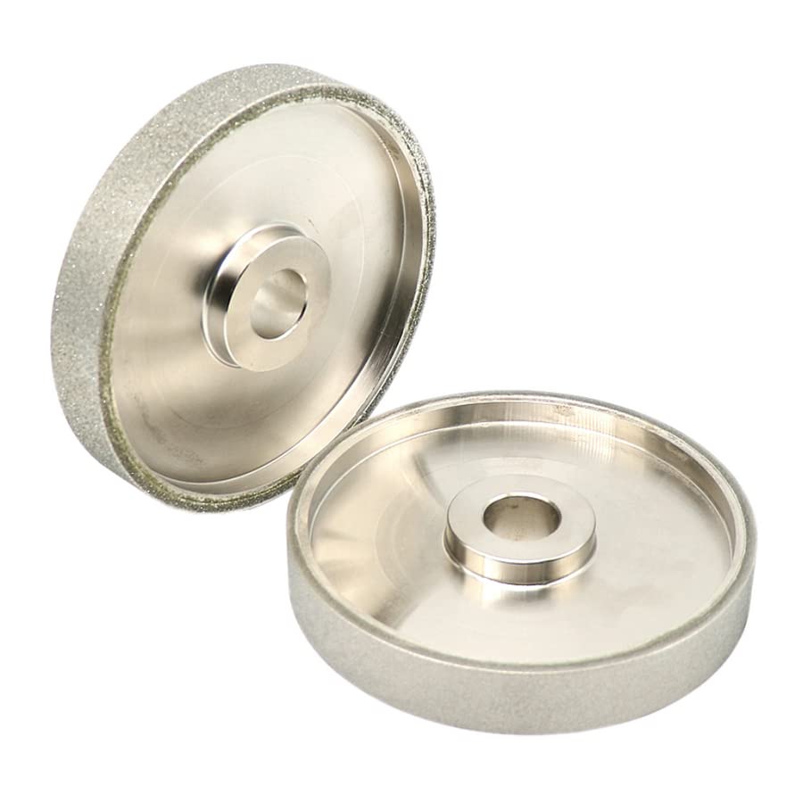 Diamond Grinding Wheels Diameter 155MM For Metal Stone Grinding And Processing Lapidary Jewelry Grinding Wheel (240 Grit)