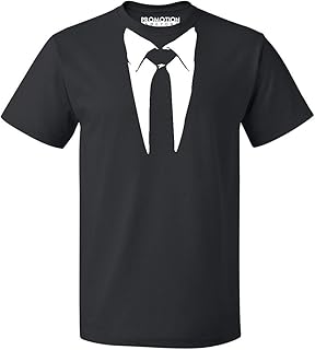 Classic Funny Suit Tuxedo T-Shirt for Men and Women for Concert Tux Joke Tee
