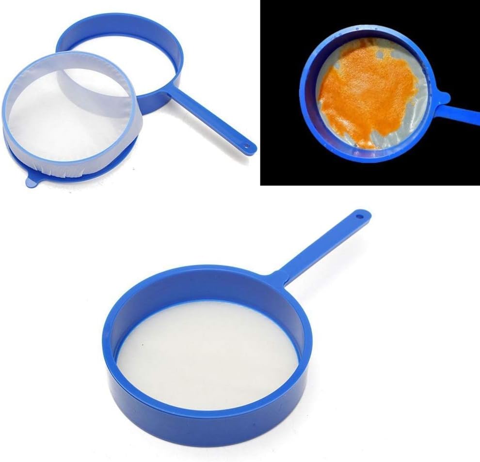 Detachable 200 Mesh Collecting Brine Shrimp Artemia Newborn Plastic Sieve Net