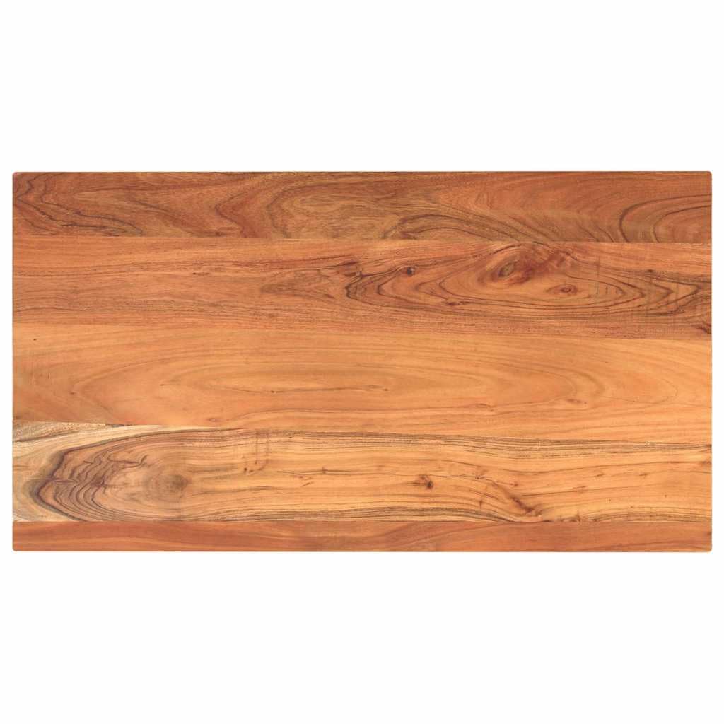 vidaXL Blat stołu, 100x70x2,5 cm, prostokątny, lite drewno akacjowe