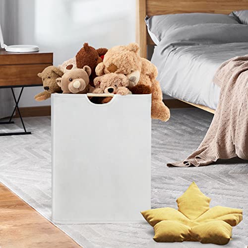 Nonako 56L Large Laundry Baskets - Collapsible Clothes Hamper With Waterproof Lining, Durable Linen Laundry Bin For Bedroom, Laundry Room, Closet, Bathroom, Laundry Bag Stands Up Well #TOP6
