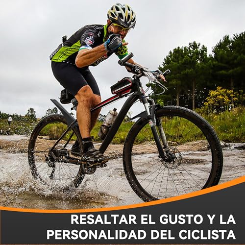 Guardabarros para bicicleta que evitan salpicaduras en ropa de ciclismo 7