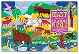 eeBoo Woodland Animals Floor Puzzle, 48 pieces