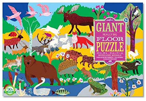 eeBoo Giant Woodland Floor Puzzle