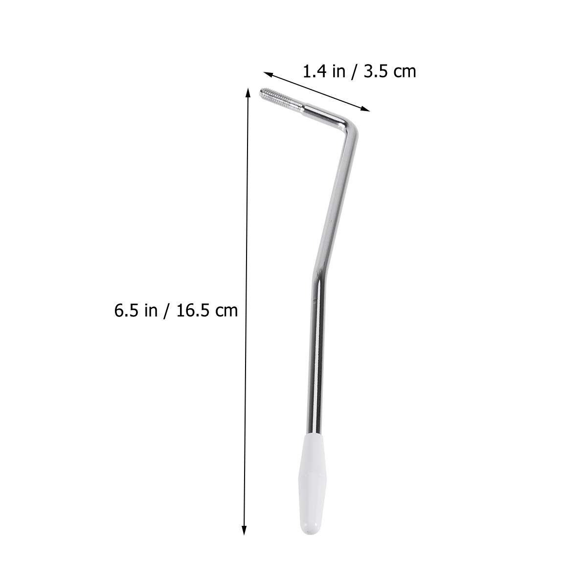 Kaish 5.8 Mm Diametro Cromato Con Crema Di Punta ST Strat Chitarra