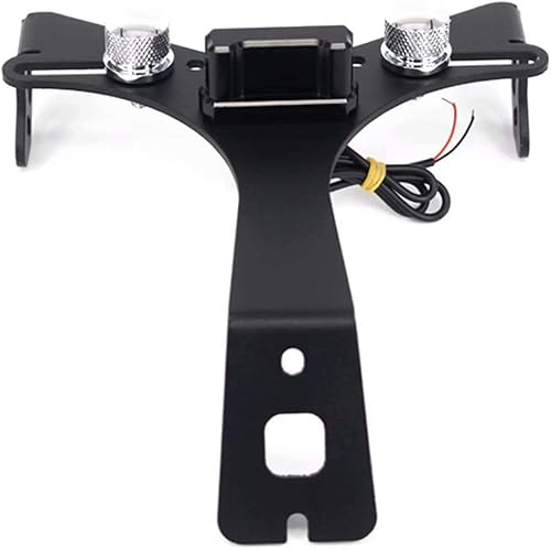 Miniatura 4 de Soporte de marco de matrícula con tornillos de matrícula para Ducati 848 1098 1198 2008-2011