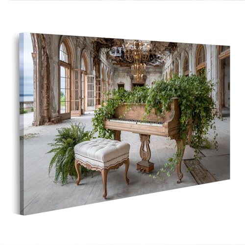 Image sur toile Ailes de lierre pour salon cosy de mélomane