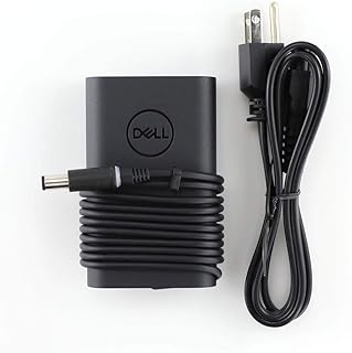 Laptop 65W 19.5V 3.34A Ac Adapter Charger Power Supply Latitude E6440 E6540 E7240 E7250 E7440 E7450 E7470 E5250 E5450 E5440 E5270 E5280 E7280 E7380 LA65NM130 HA65NM130 with Power Cord
