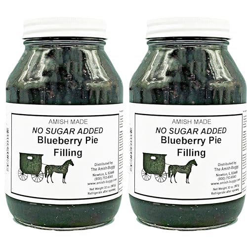 Amish Pie Filling No Sugar Added Blueberry 2-Pack