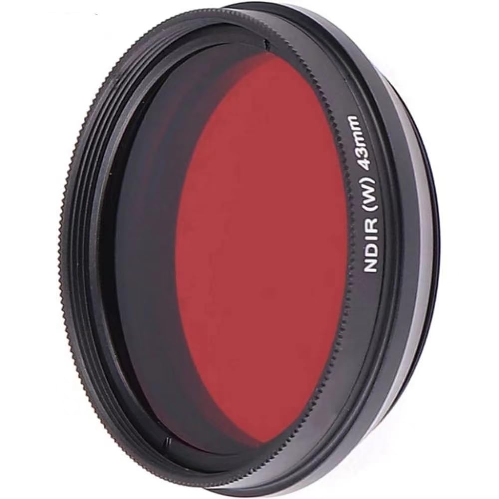 Filtro IR regolabile variabile tramite filtro for raggi X for fotocamere DSLR/52/55/58/62/67/72/77/82 46/49 mm (Color : Adjustable IR Lens, Size : 55mm)