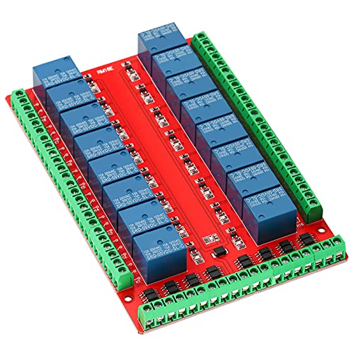 Module de relais 16 canaux DC5V pour contrôle domotique et automatisme programmable