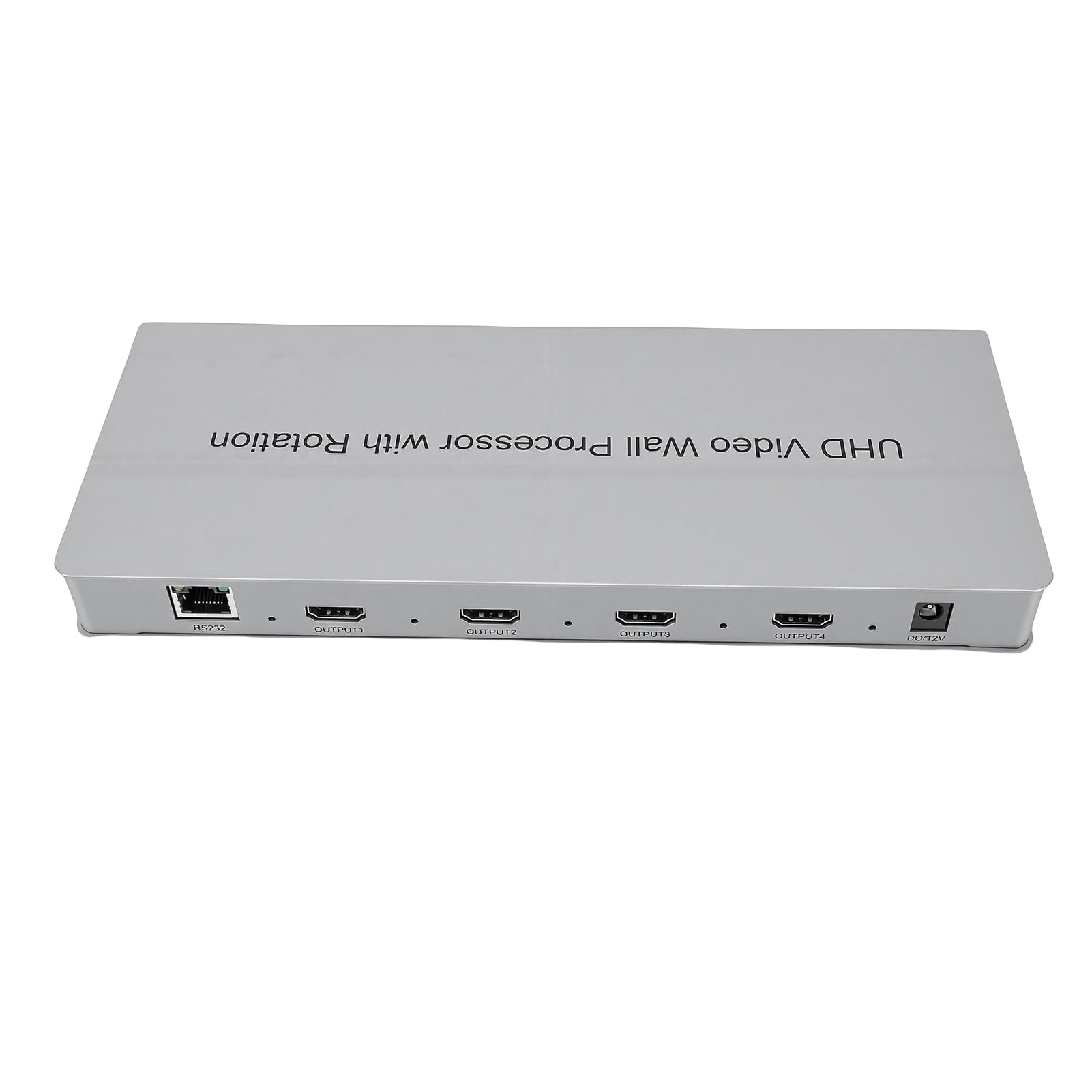 Cuifati Controlador de Pared de Video 4K, Multivisor con 8 Modos de Visualización para Consola de Juegos de Cámara de Seguridad, Rotación de 90° 180° 270°, Extracción de RS232 para TV (Enchufe de la