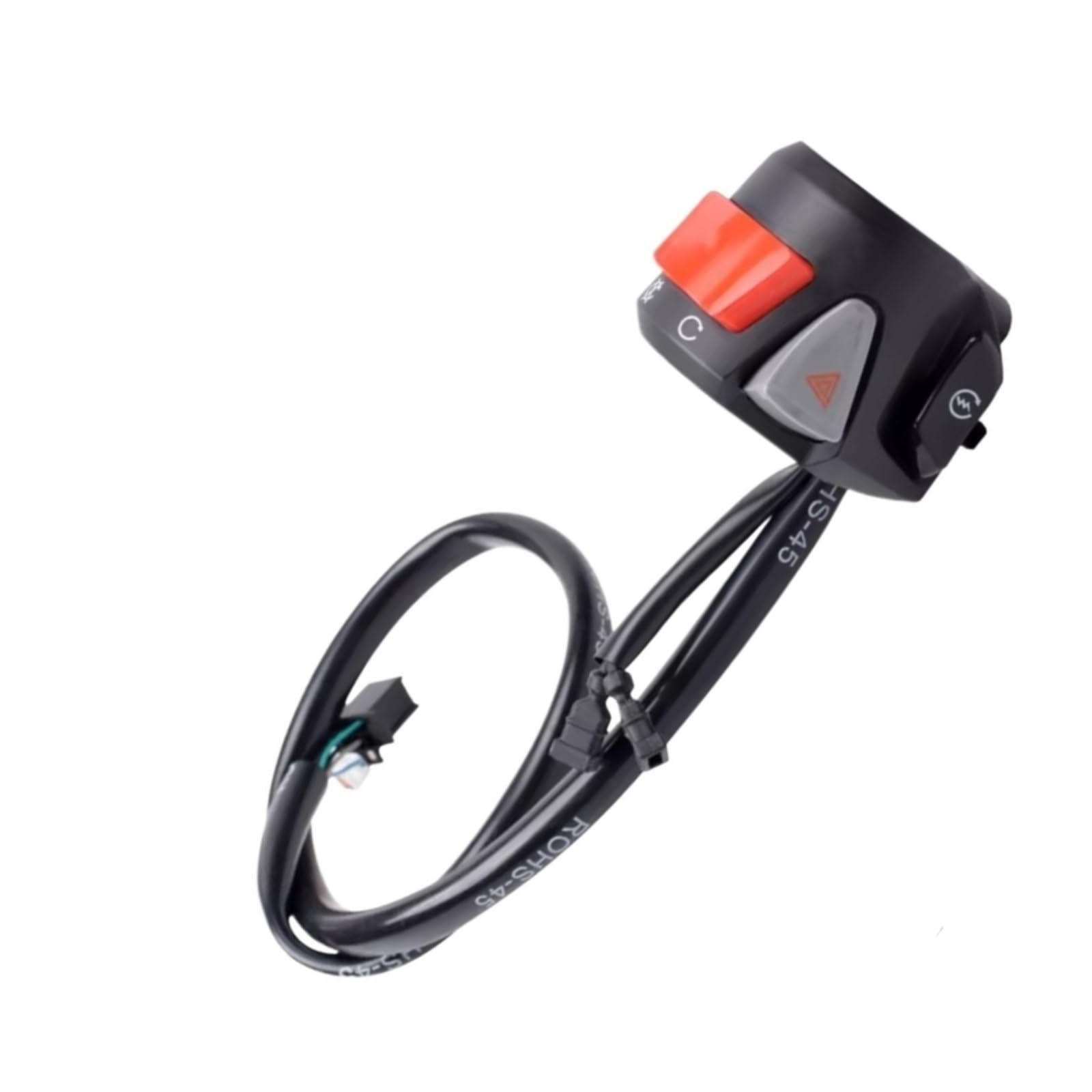 Interruptor Para Moto Manillar Eléctrico De 22mm Compatible Con MSX SF 125 Interruptor De Luz De Emergencia, Arranque, Luz Antiniebla ON/OFF motocicleta Luces Interruptor
