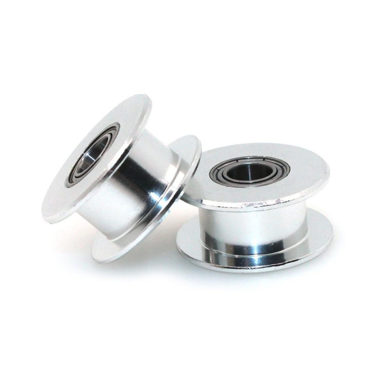 iplusmile 15piezas Poleas De Sincronización De Aleación De Aluminio Dientes Para Bandas Para Maquinaria Cnc y Transmisión Mecánica