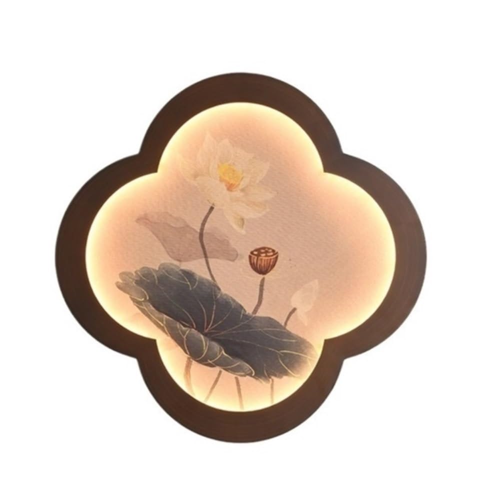 birene Wall Lamp Retro Entrance Corridor Aisle Lamp Exquisite Art Decorative Painting Wall Lights