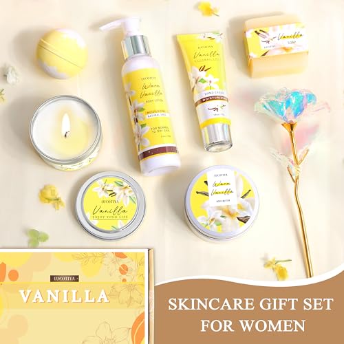 Birthday Gifts for Woman, Relaxing Spa Gift Baskets for Woman, Bath and Body Gift Set, Self Care Gifts Mothers Day Basket for Women Mom Her Friends Sister Wife Girlfriend Coworker Nurse - Thumbnail 6