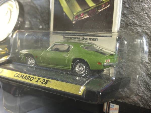 ジョニーライトニング　シボレー　カマロ　Z28　プラスチックモデル風　1/64 京商 ミニカー | JOHNNY LIGHTNING 1/64 USPS 1969 シェビー カマロ