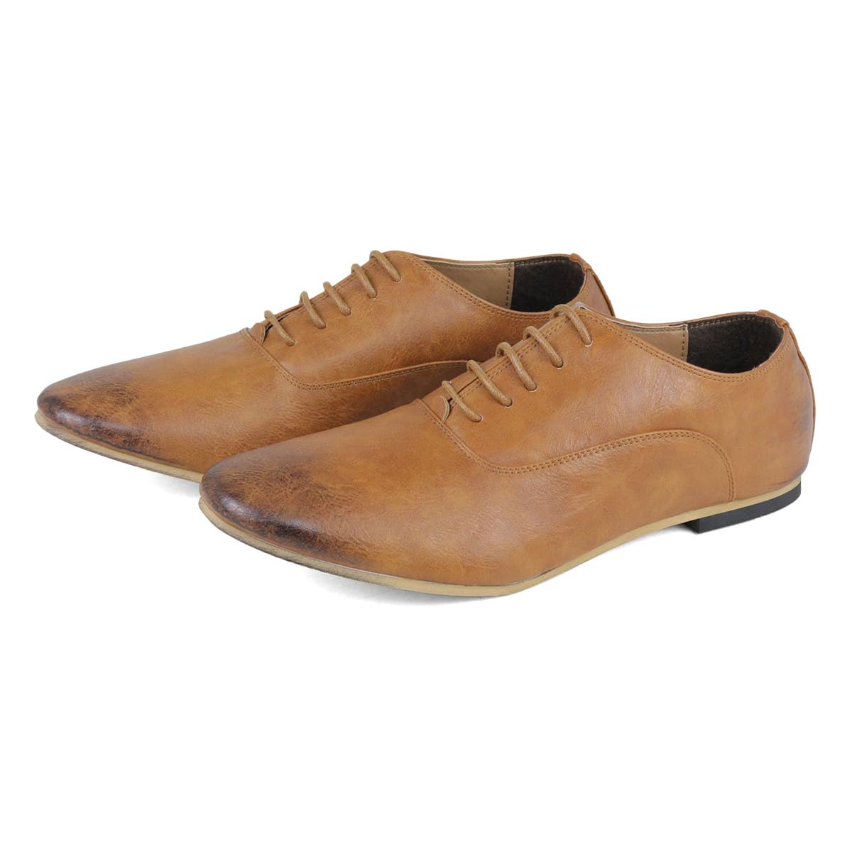 Amazon | [デデス] レースアップ オペラシューズ スエード