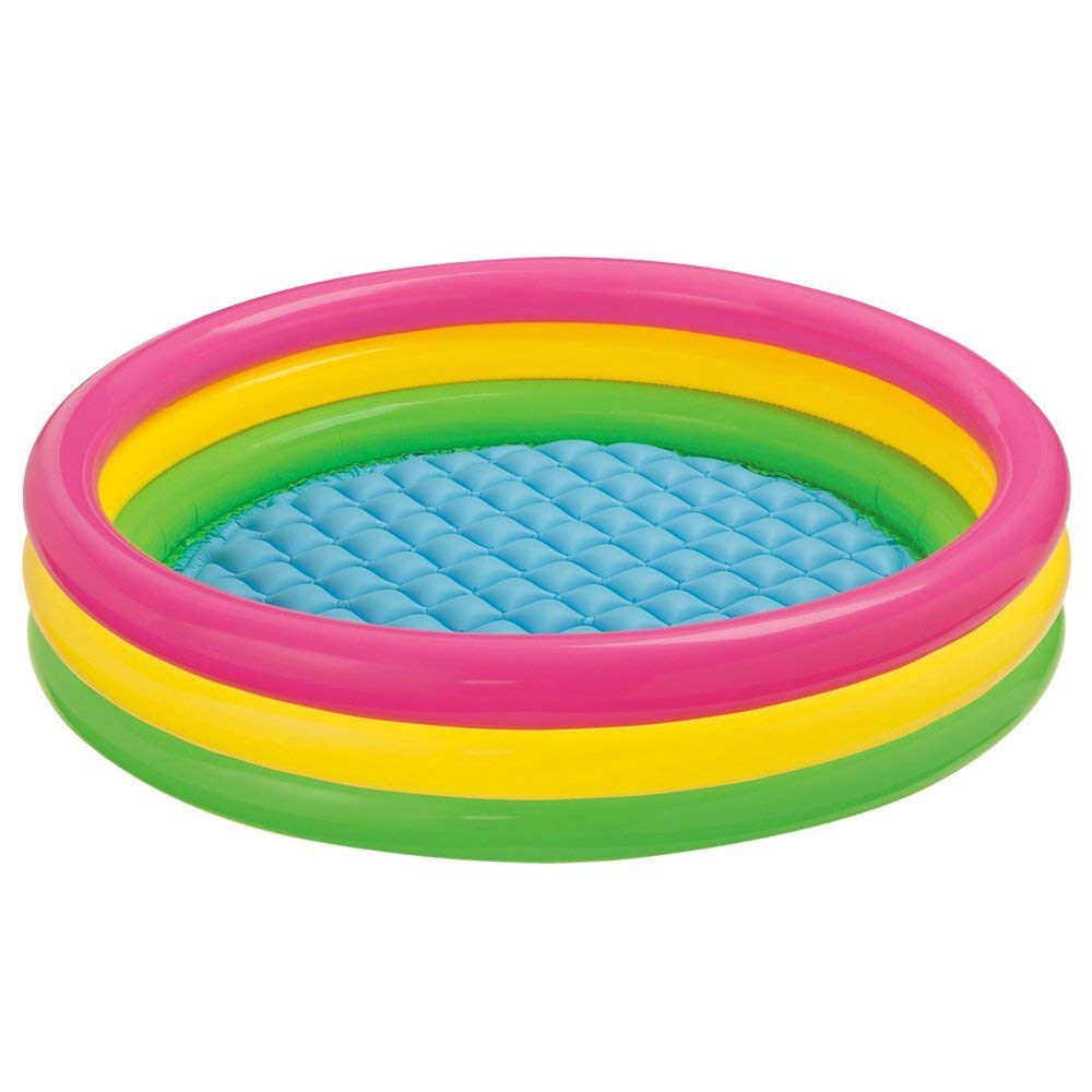 Inflatable Water Pool 4 ft (Diameter) Kids Fun/Bath Activity Water Pool by Intex for Fun Activities!