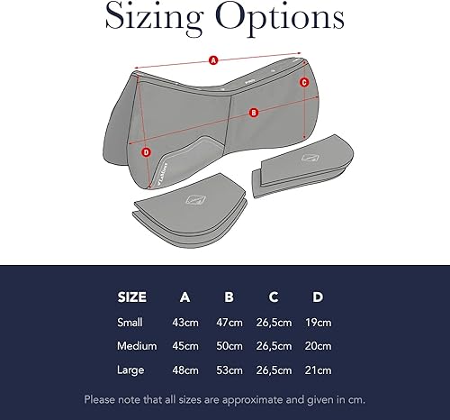 Miniatura 6 de LeMieux Pro-Sorb Medio almohadilla de piel de cordero MarrónMarrón