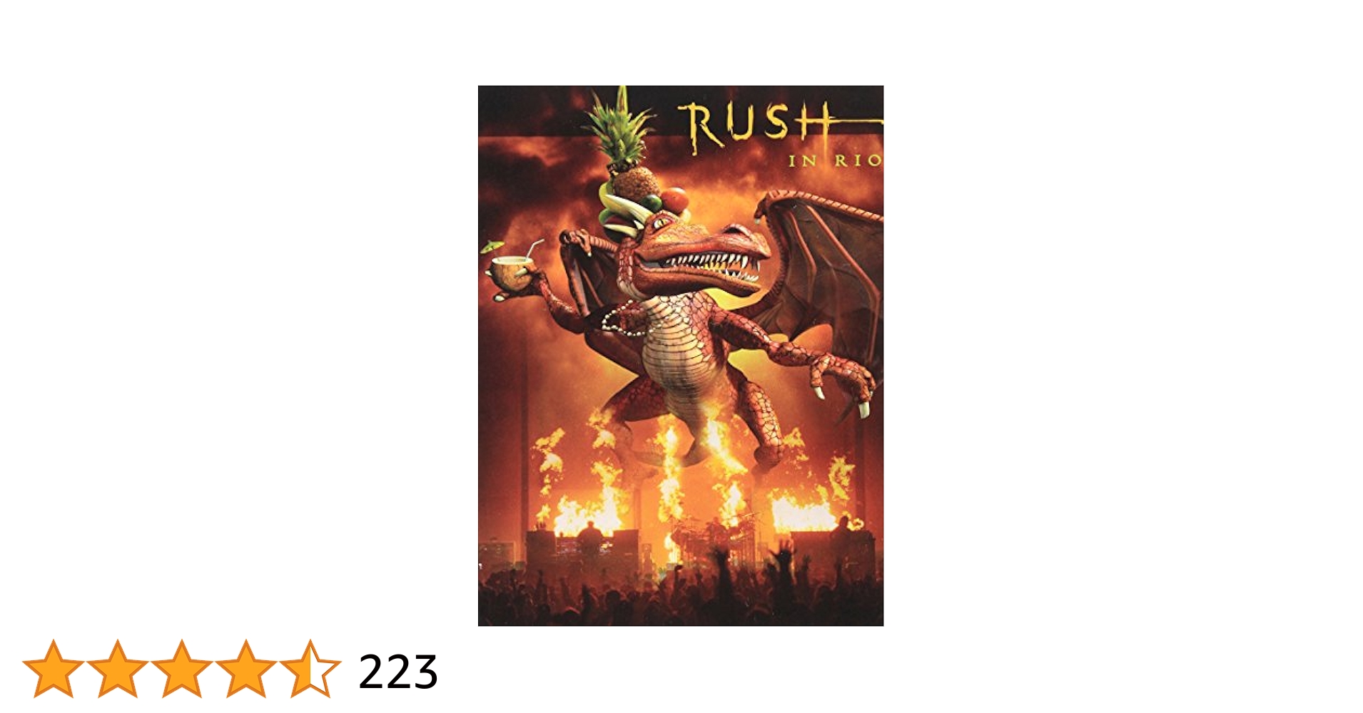 ラッシュ・イン・リオ Rush – Rush In Rio – 4 x Vinyl (180g, LP, Album, Reissue