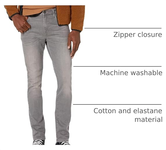 Amazon Essentials Men's Skinny-Fit Comfort Stretch Denim Jeans - Discontinued Colors
