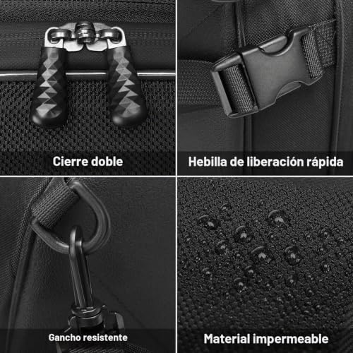 MOSISO Motorcycle Tail Bolsa ampliable 20L-28L 4