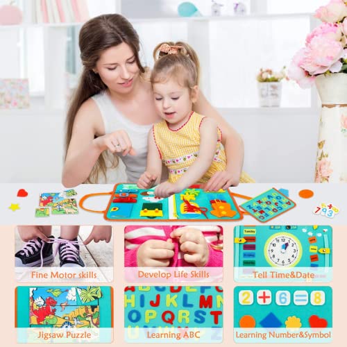 Busy Board per Bambini, 3 Strati Giochi