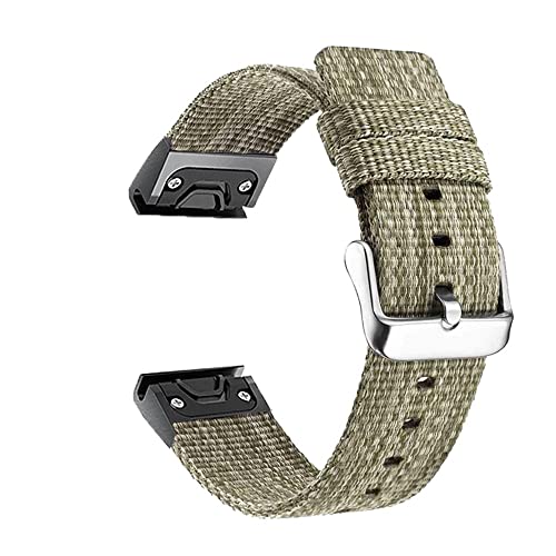 Bracelet de montre 26mm en nylon tressé de haute qualité pour Garmin Fenix 3HR