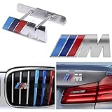 ★ SICHERES UND SICHERES ENTFERNEN DER AUTOWASCHMASCHINE: Enthält 1 Emblem für den Kühlergrill und 1 Seitenaufkleber. Passend für die meisten BMW Modelle. Hinweis: Verwenden Sie vor der Installation im Winter vorsorglich eine Heißluftpistole / einen Haartrockner, um den Körper und die Buchstaben aufzuwärmen