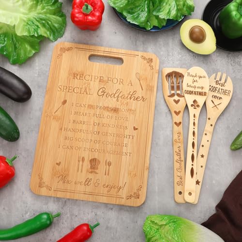 Tabla de cortar rectangular de bambú Vesici pack 4 piezas miniatura 5