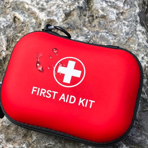 138 Pcs Mini First Aid Kit Travel Size, TSA Approved Small First Aid Kit for Car, Hiking & Home, Compact Travel Medicine Kit, Med Kit - Image 5