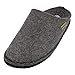 Produktbild HAFLINGER Flair Soft Filzpantoffeln aus Wollfilz Hausschuh Grau (Anthrazit 4), Gr. 40