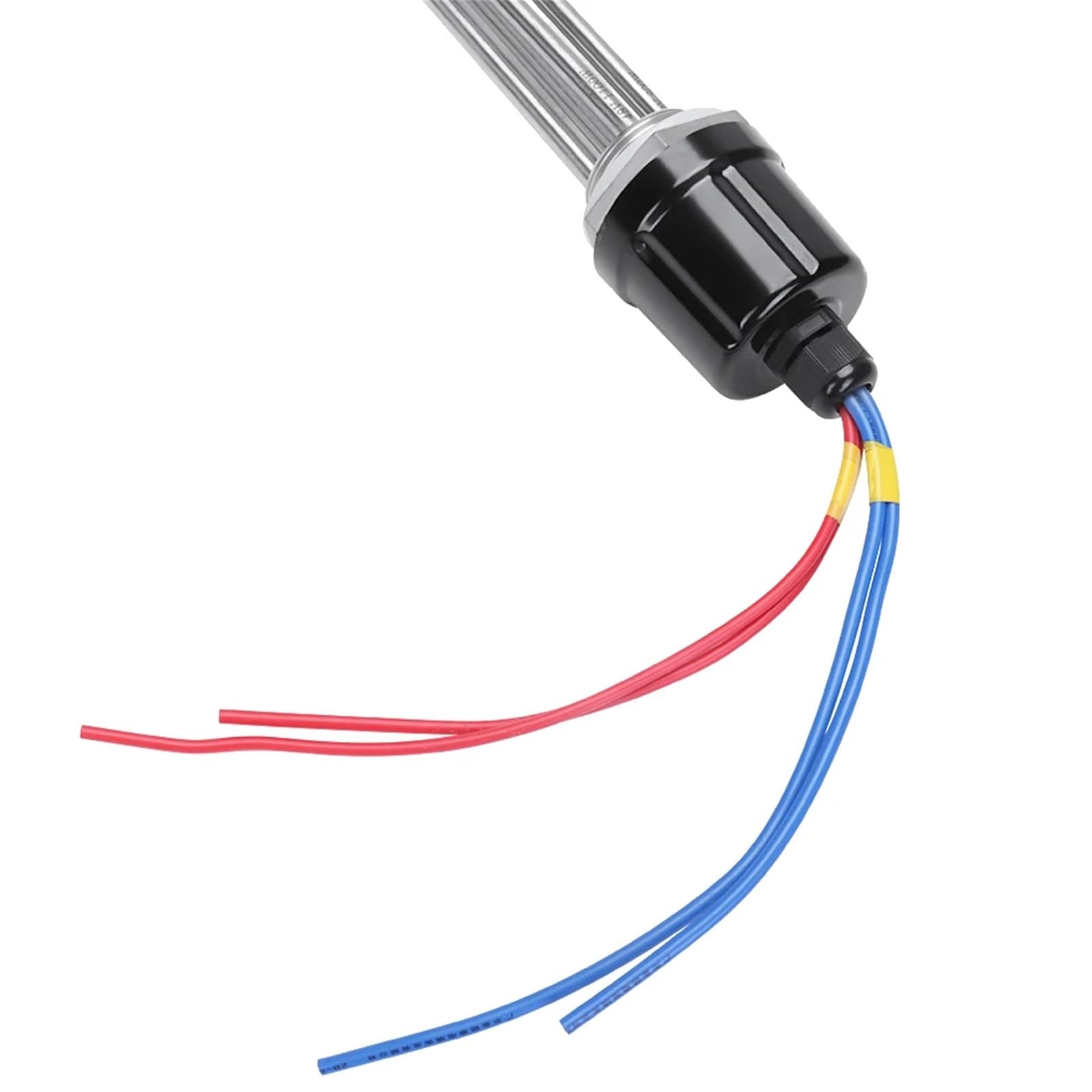 Elemento calefactor Calentador de agua solar de CA y CC con sonda de 48 V y 220 V, termostato for calentador de agua eléctrico, elemento calefactor de inmersión SUS304.(220v 1500w 48v 1000w)
